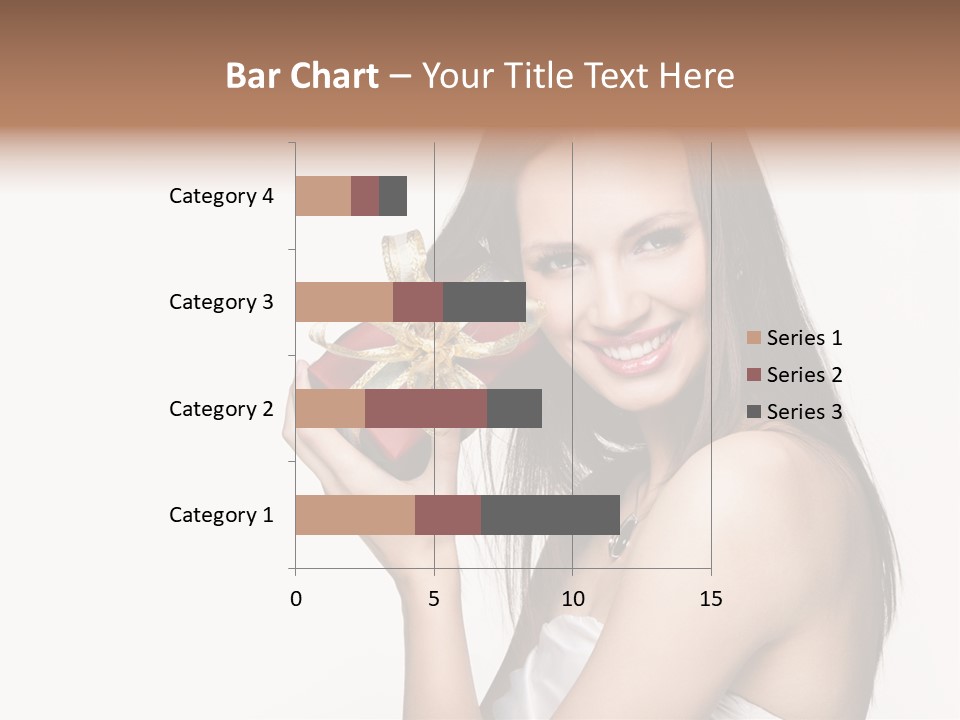 Wearing White Winter PowerPoint Template