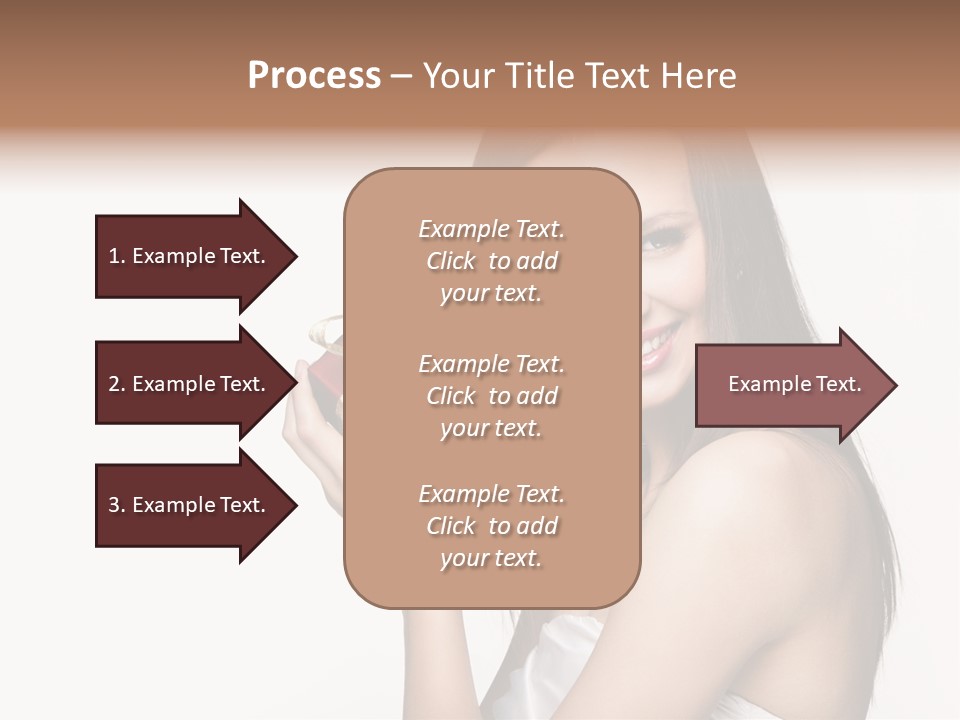 Wearing White Winter PowerPoint Template