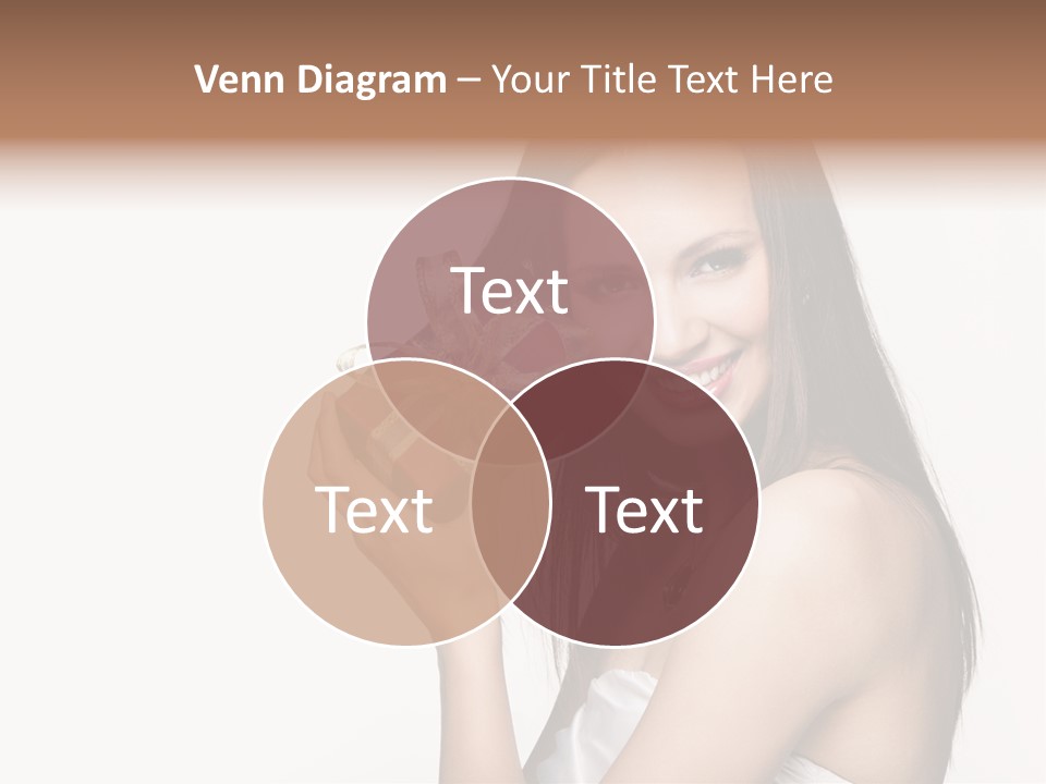 Wearing White Winter PowerPoint Template