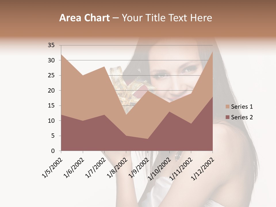 Wearing White Winter PowerPoint Template