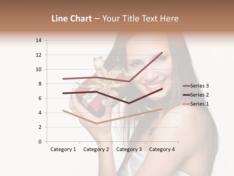 Wearing White Winter PowerPoint Template