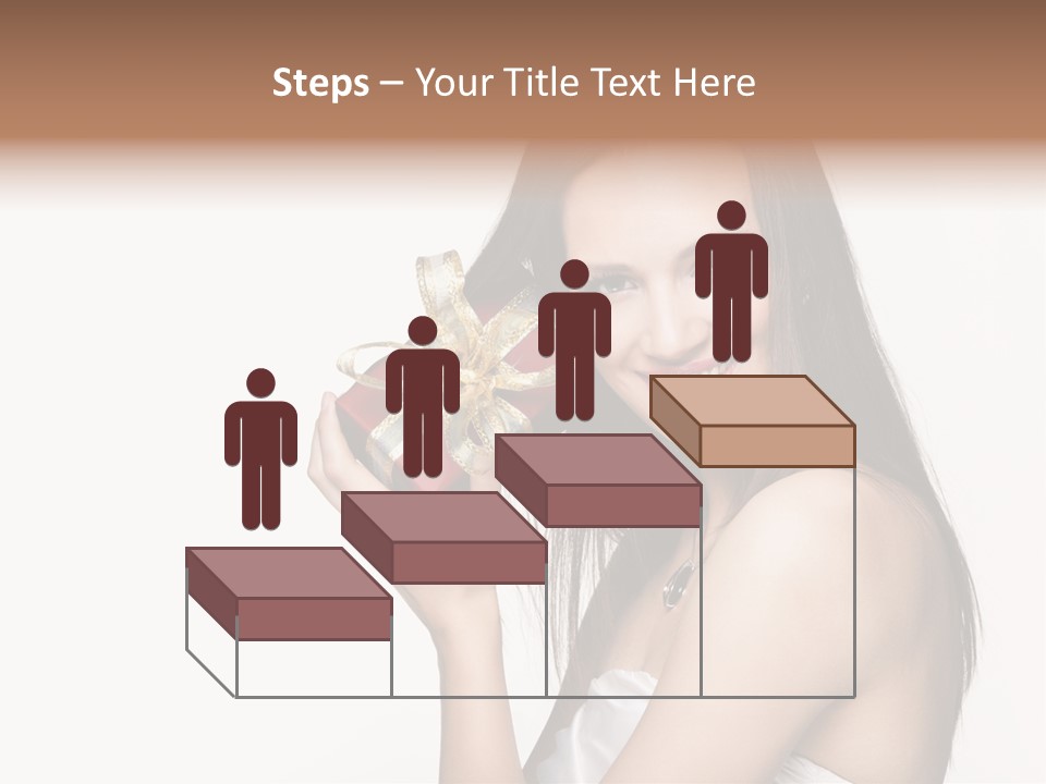 Wearing White Winter PowerPoint Template