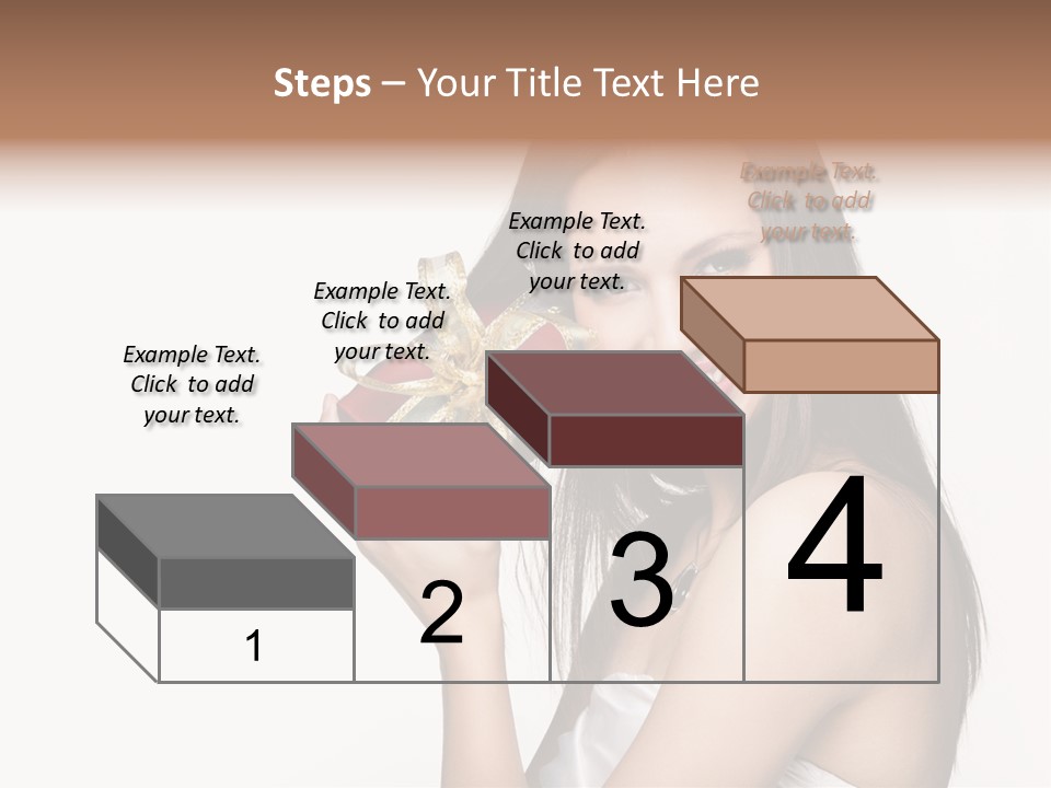 Wearing White Winter PowerPoint Template