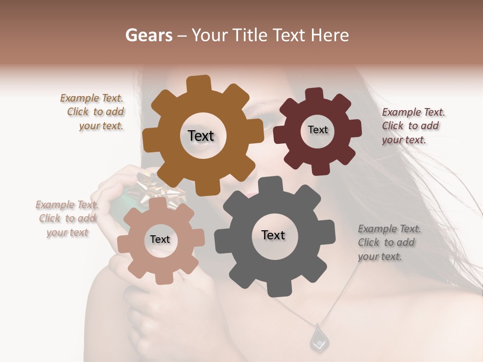 Wearing Happiness Year PowerPoint Template