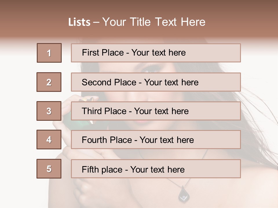 Wearing Happiness Year PowerPoint Template