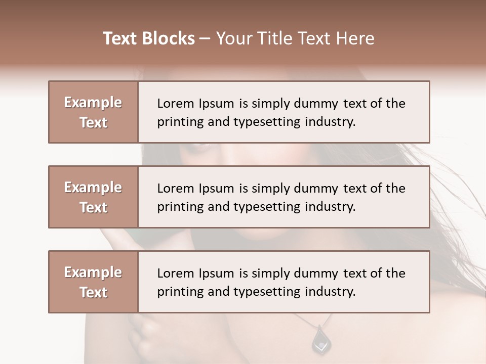 Wearing Happiness Year PowerPoint Template
