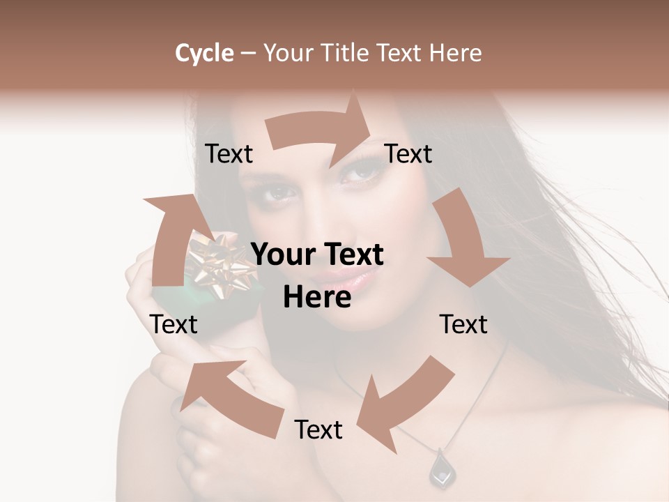 Wearing Happiness Year PowerPoint Template