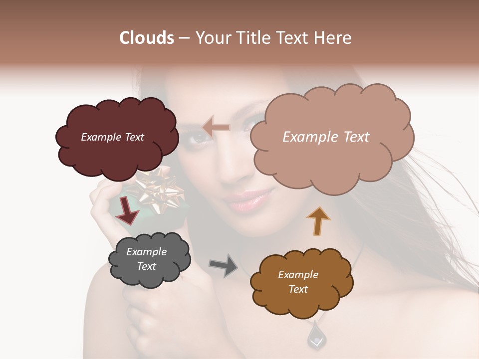 Wearing Happiness Year PowerPoint Template