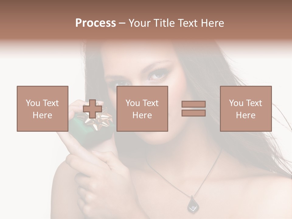 Wearing Happiness Year PowerPoint Template