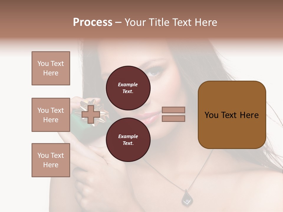 Wearing Happiness Year PowerPoint Template