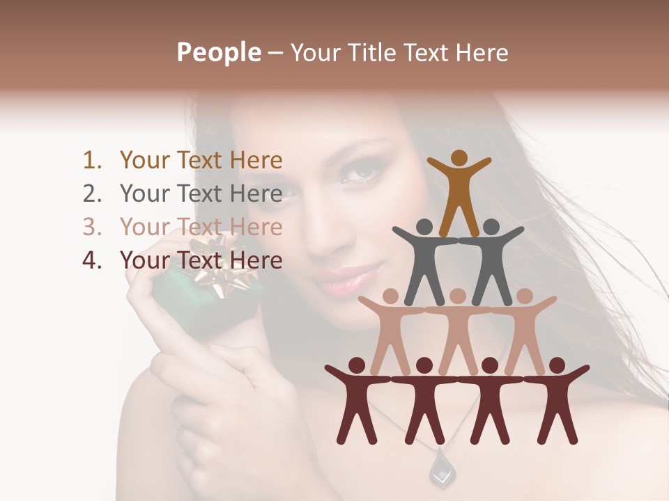 Wearing Happiness Year PowerPoint Template