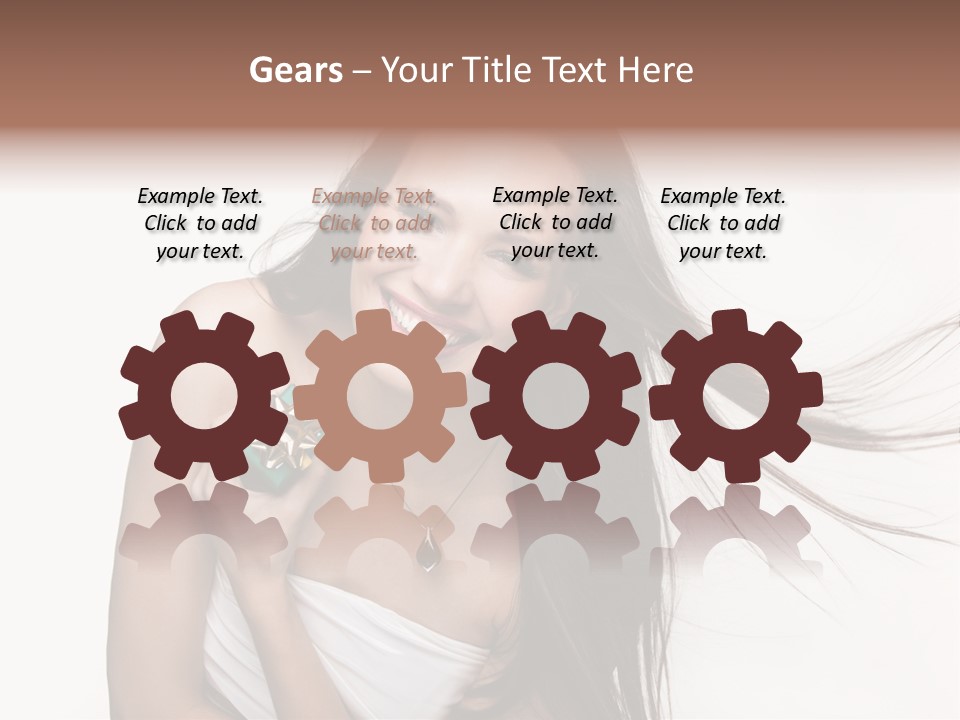 Snowfall Expression Frost PowerPoint Template