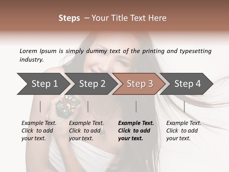 Snowfall Expression Frost PowerPoint Template