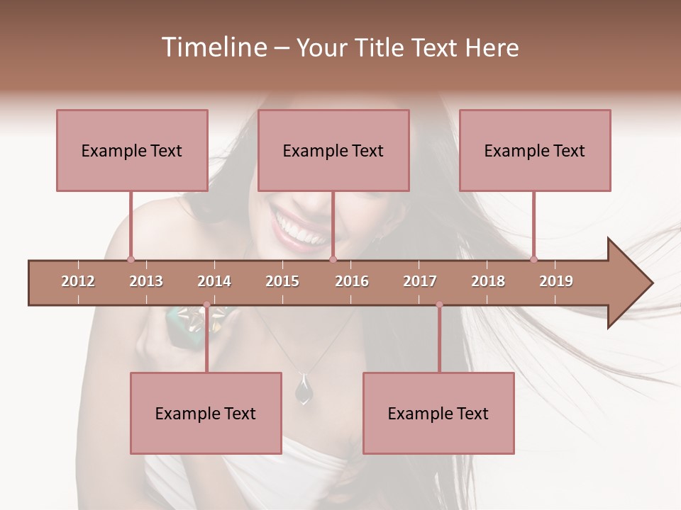 Snowfall Expression Frost PowerPoint Template