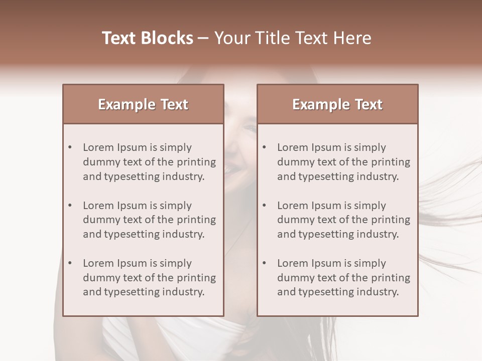 Snowfall Expression Frost PowerPoint Template