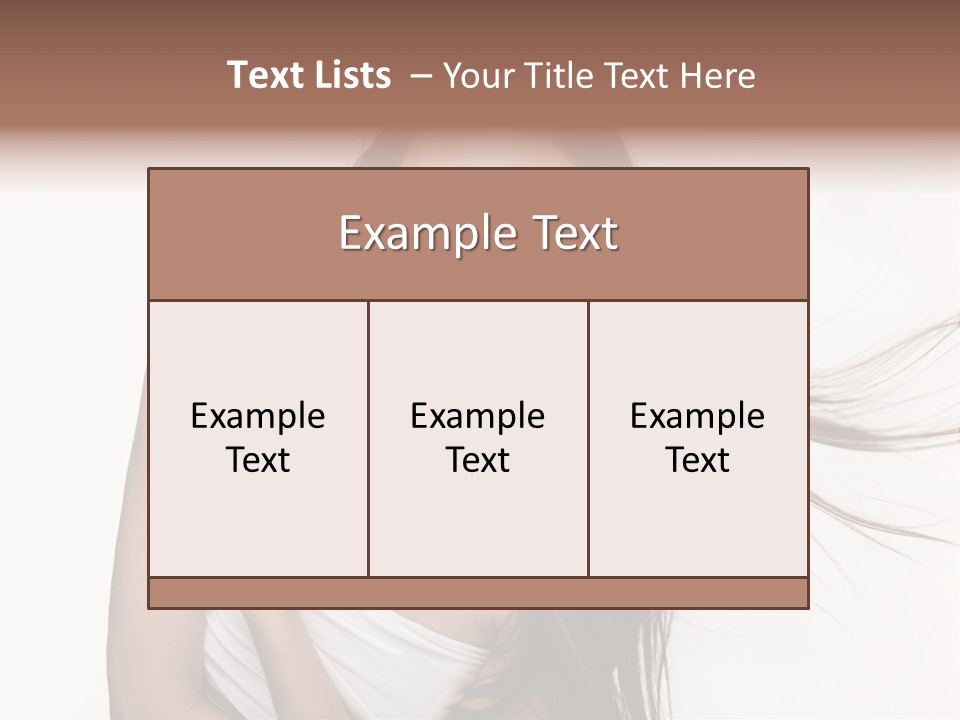 Snowfall Expression Frost PowerPoint Template