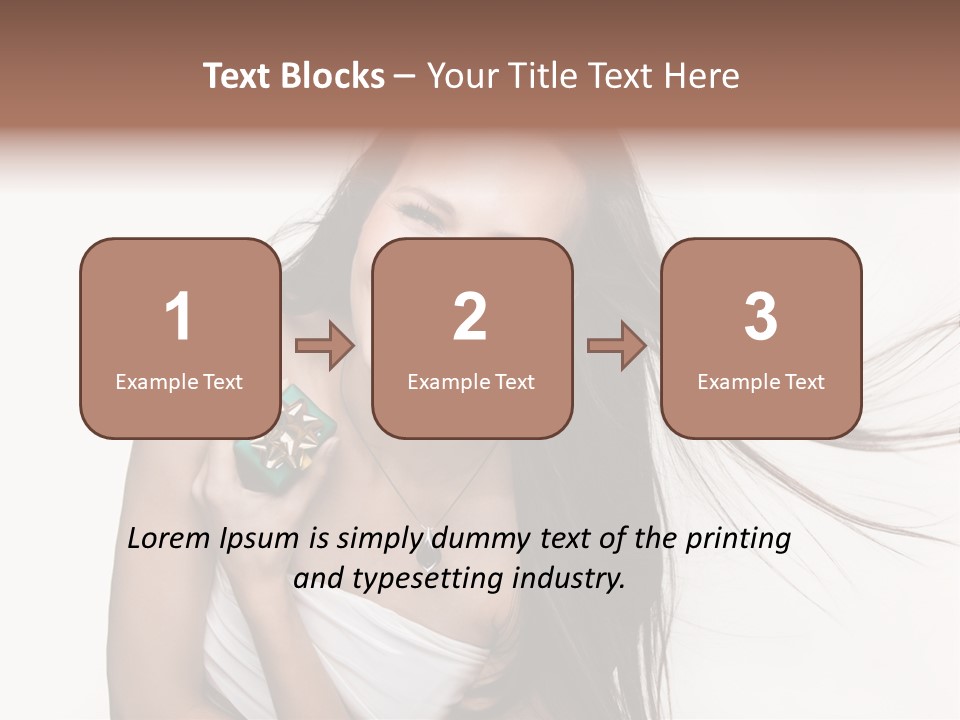 Snowfall Expression Frost PowerPoint Template