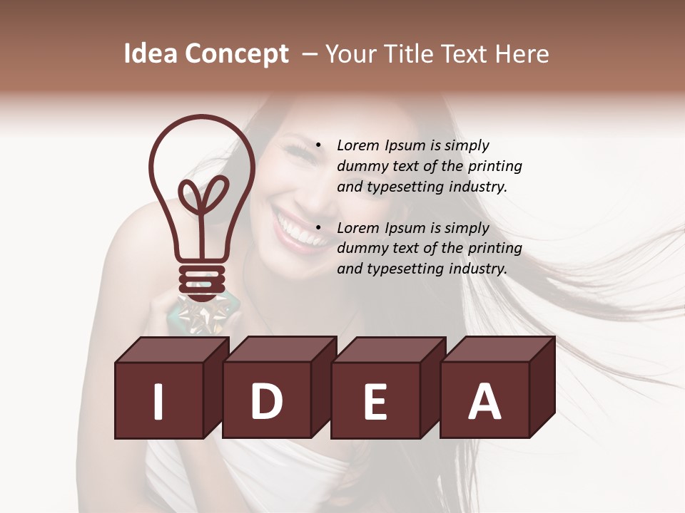 Snowfall Expression Frost PowerPoint Template