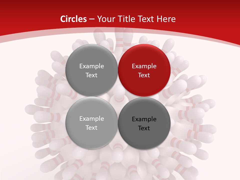 Background Globe Isolated PowerPoint Template