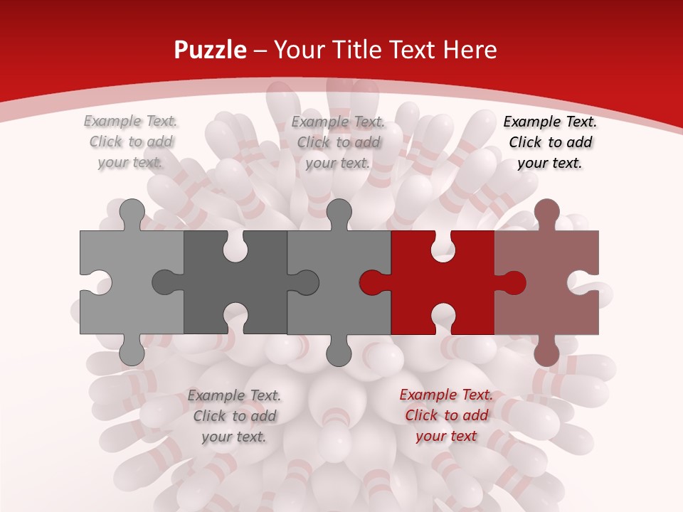 Background Globe Isolated PowerPoint Template