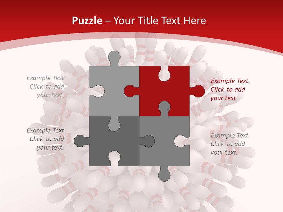 Background Globe Isolated PowerPoint Template