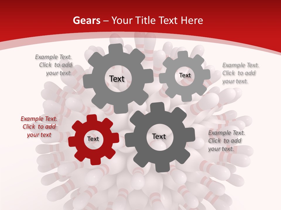 Background Globe Isolated PowerPoint Template