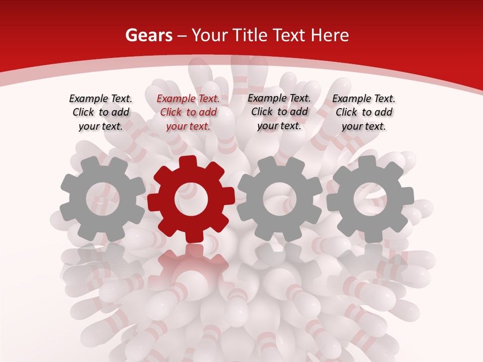 Background Globe Isolated PowerPoint Template