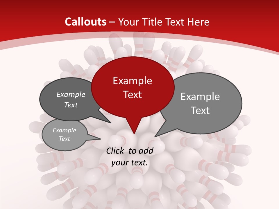 Background Globe Isolated PowerPoint Template