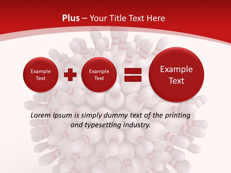 Background Globe Isolated PowerPoint Template