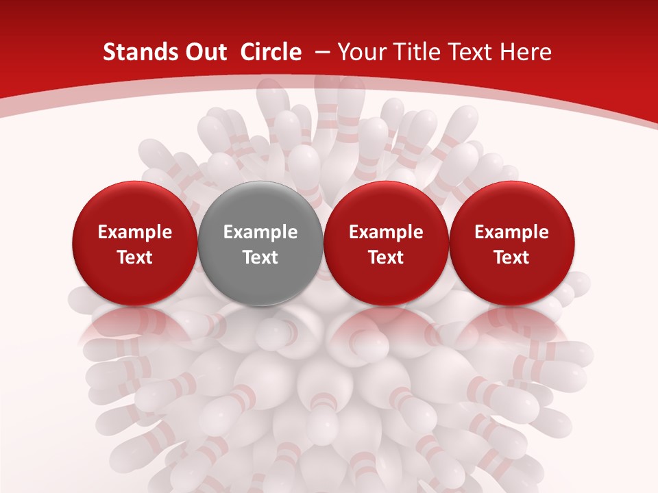 Background Globe Isolated PowerPoint Template