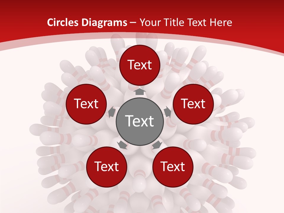 Background Globe Isolated PowerPoint Template