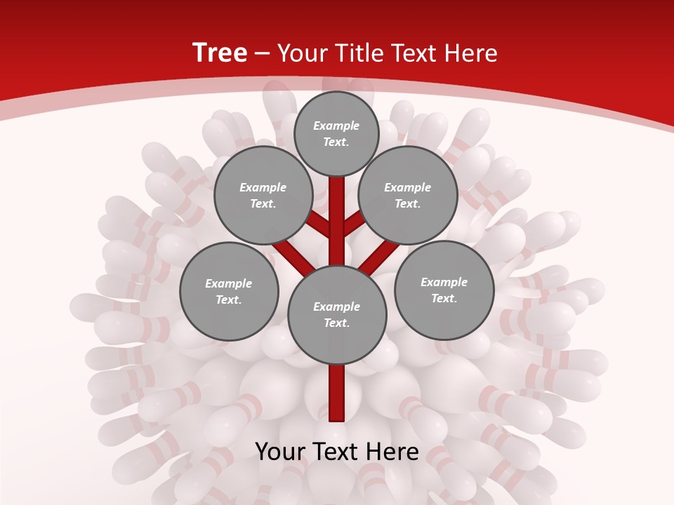 Background Globe Isolated PowerPoint Template