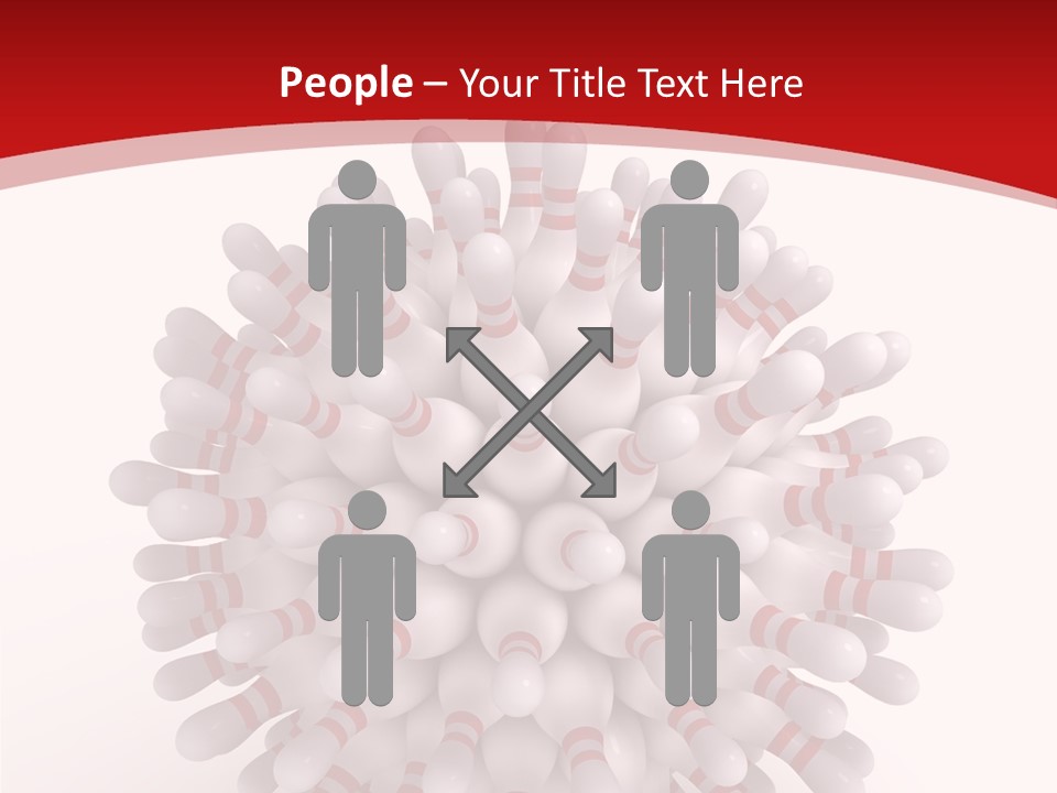 Background Globe Isolated PowerPoint Template