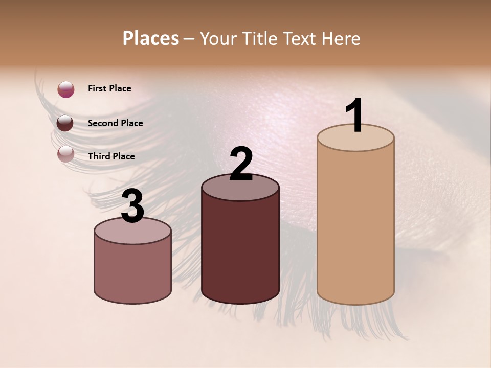 Example Perfect Eyelashes PowerPoint Template