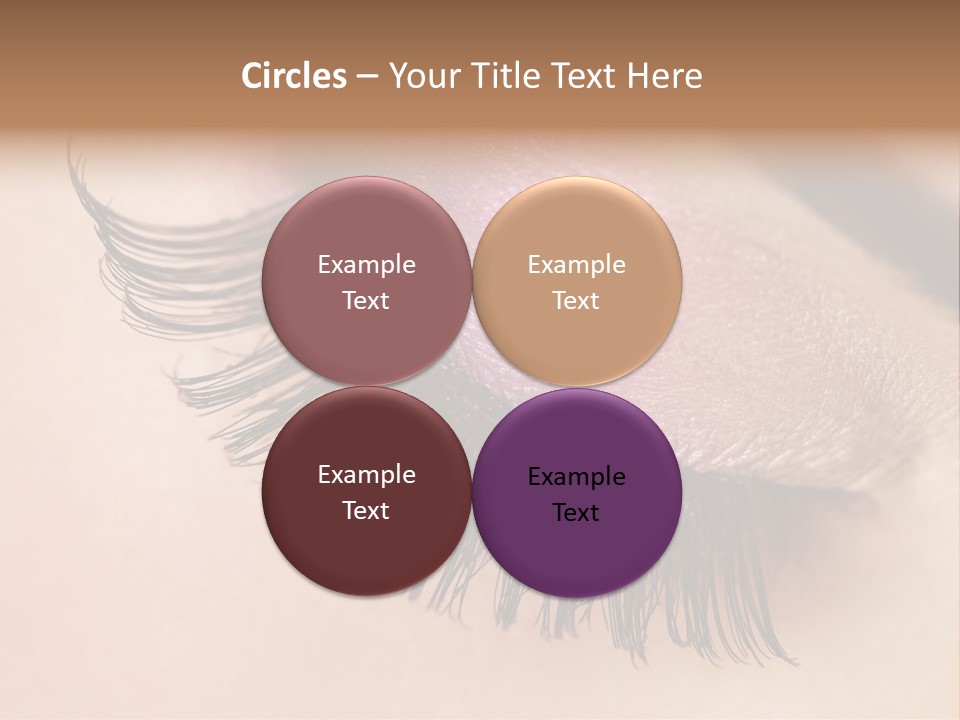 Example Perfect Eyelashes PowerPoint Template