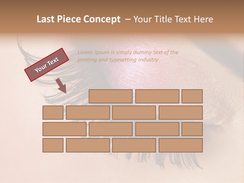 Example Perfect Eyelashes PowerPoint Template