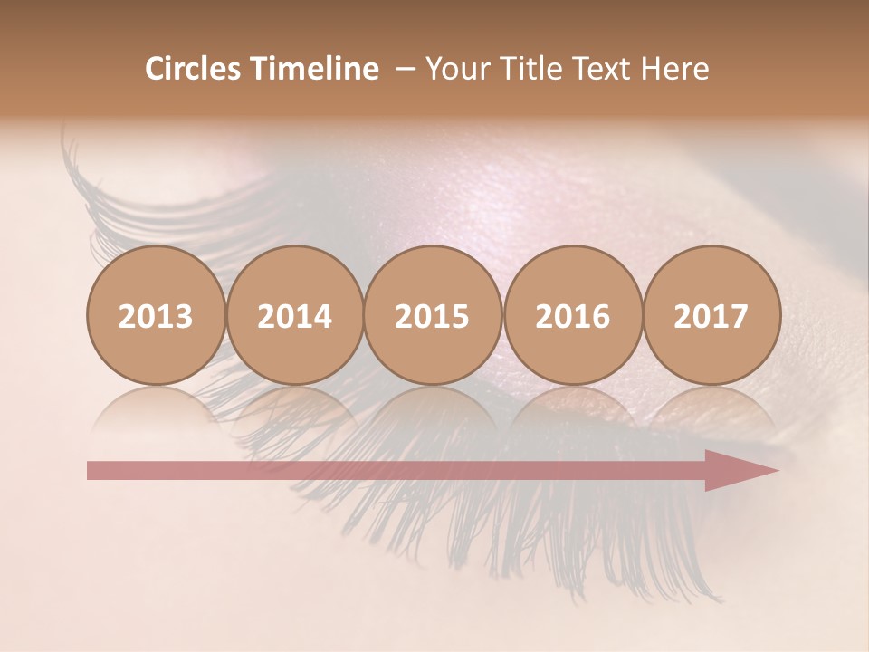 Example Perfect Eyelashes PowerPoint Template