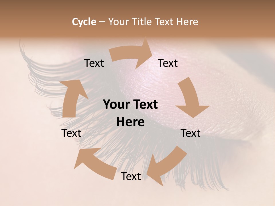 Example Perfect Eyelashes PowerPoint Template