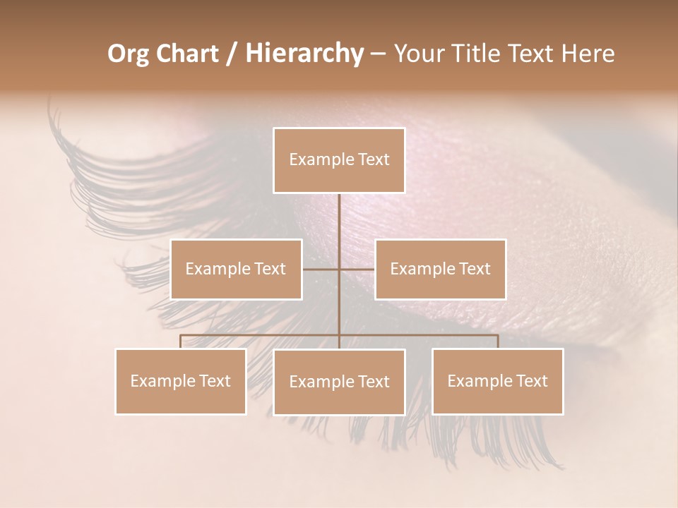 Example Perfect Eyelashes PowerPoint Template