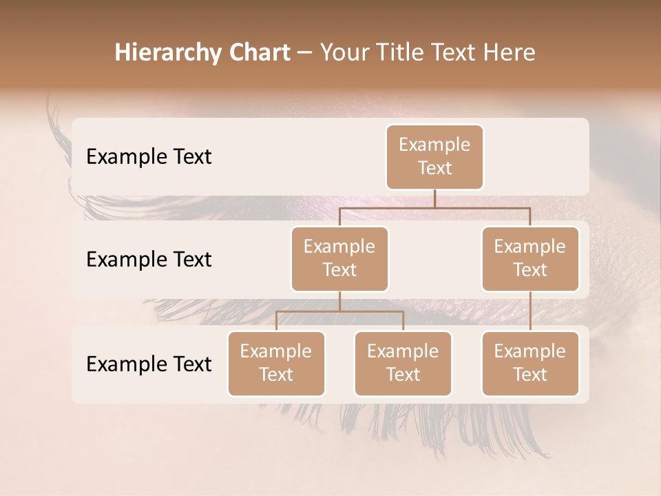Example Perfect Eyelashes PowerPoint Template