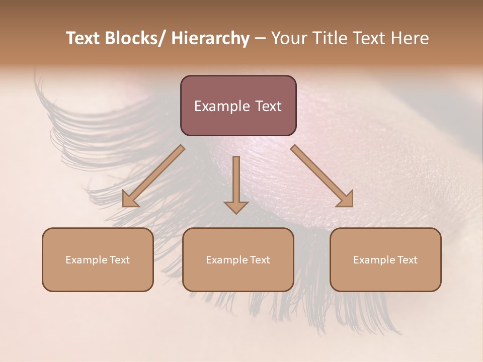 Example Perfect Eyelashes PowerPoint Template