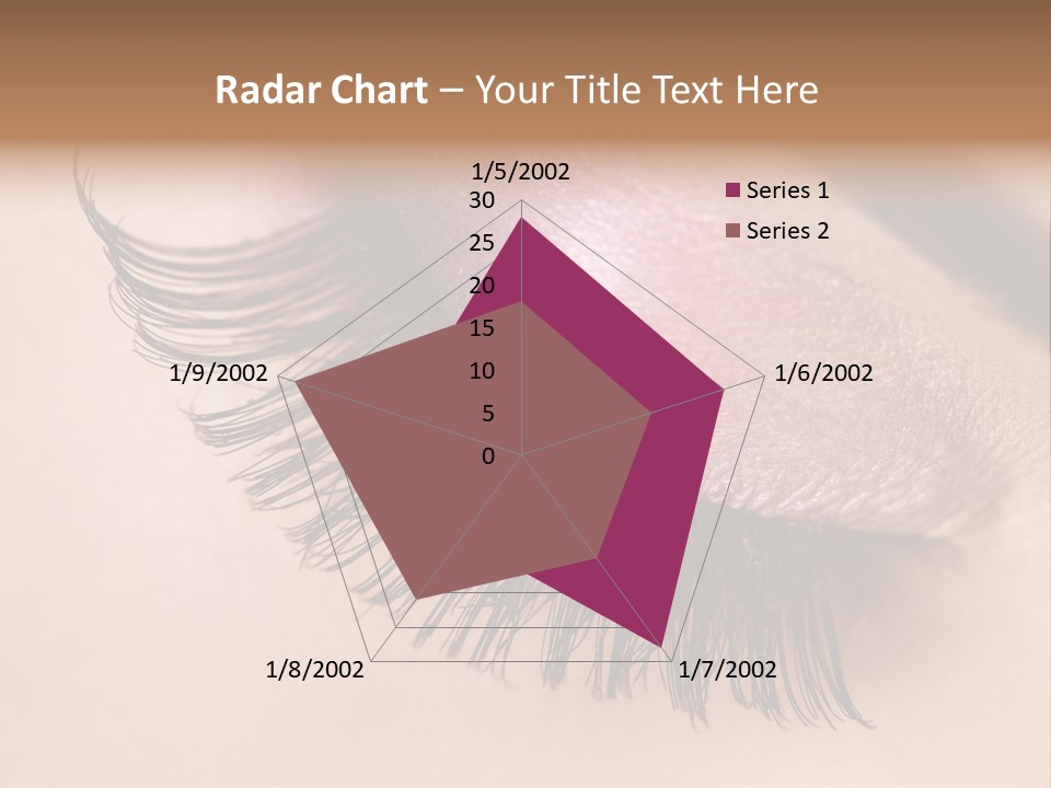 Example Perfect Eyelashes PowerPoint Template