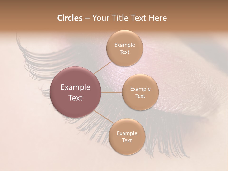 Example Perfect Eyelashes PowerPoint Template