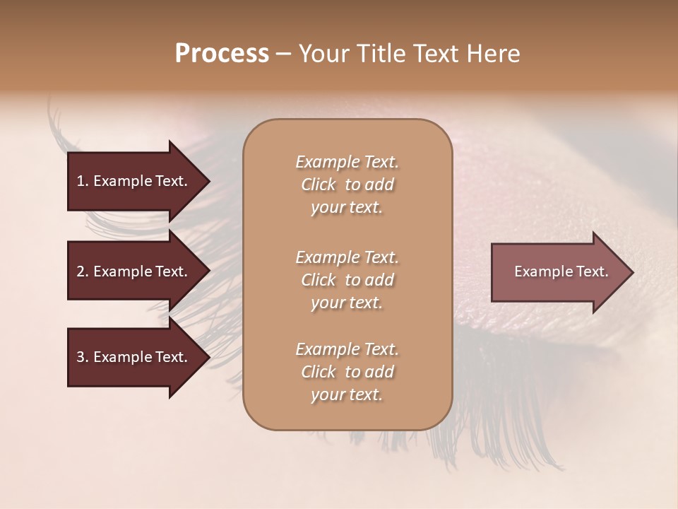 Example Perfect Eyelashes PowerPoint Template