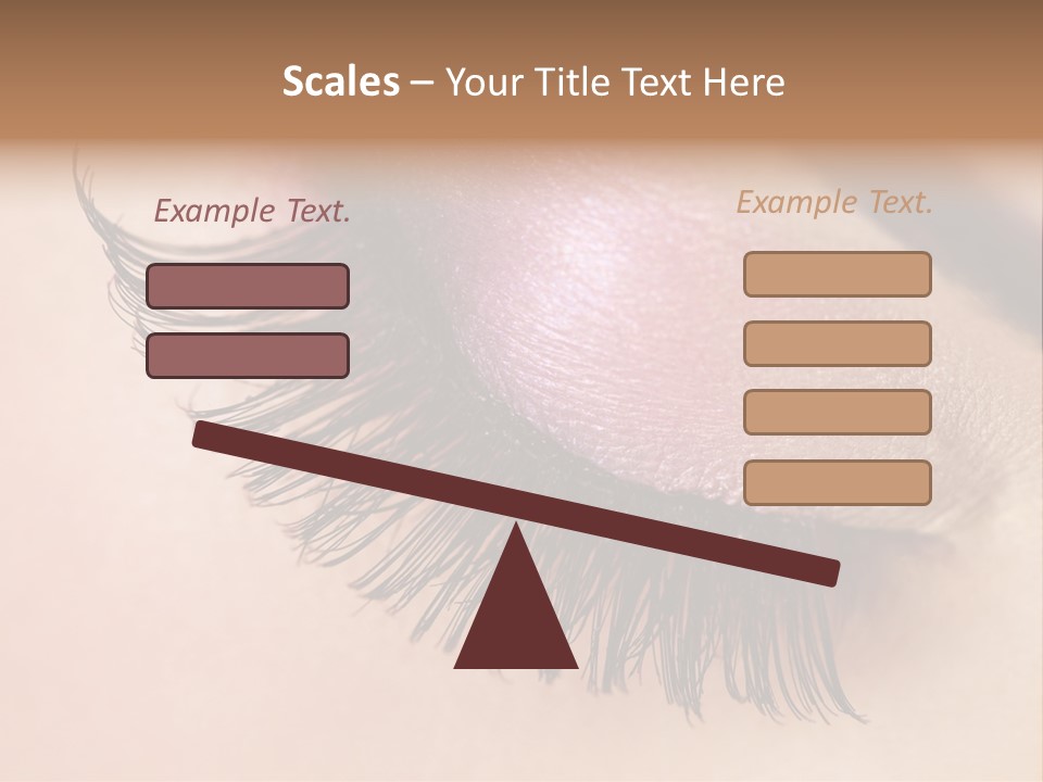 Example Perfect Eyelashes PowerPoint Template
