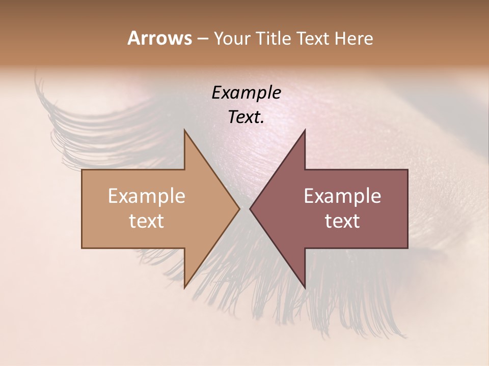 Example Perfect Eyelashes PowerPoint Template