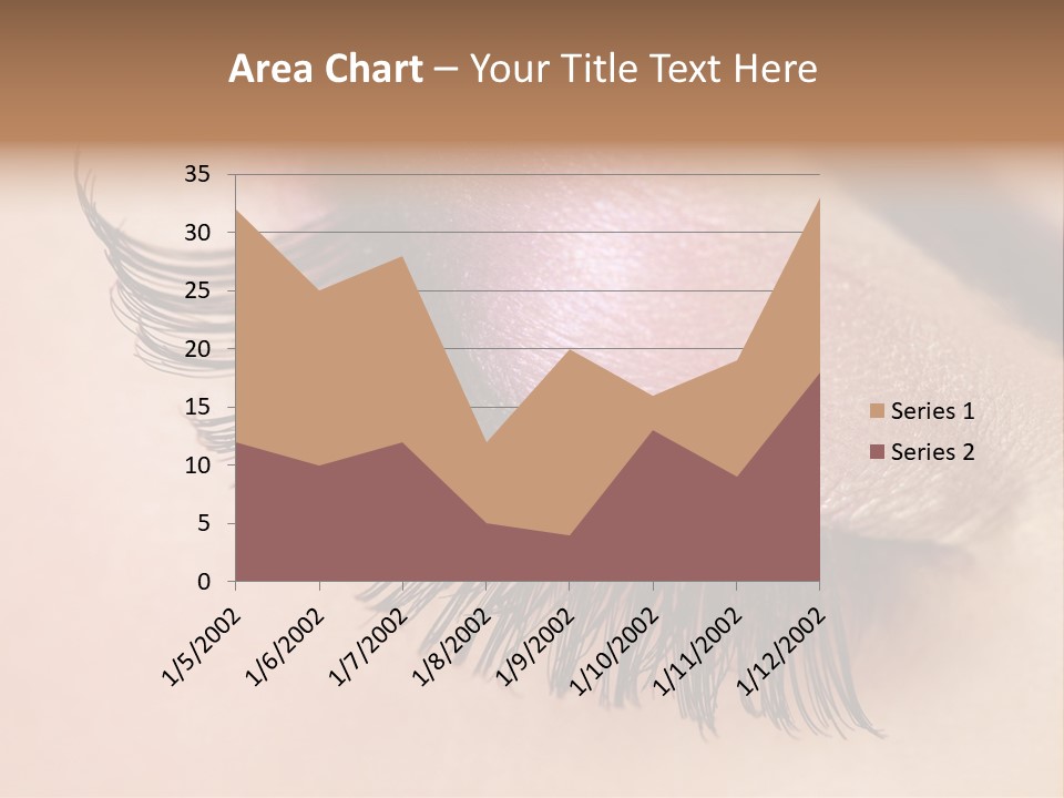 Example Perfect Eyelashes PowerPoint Template
