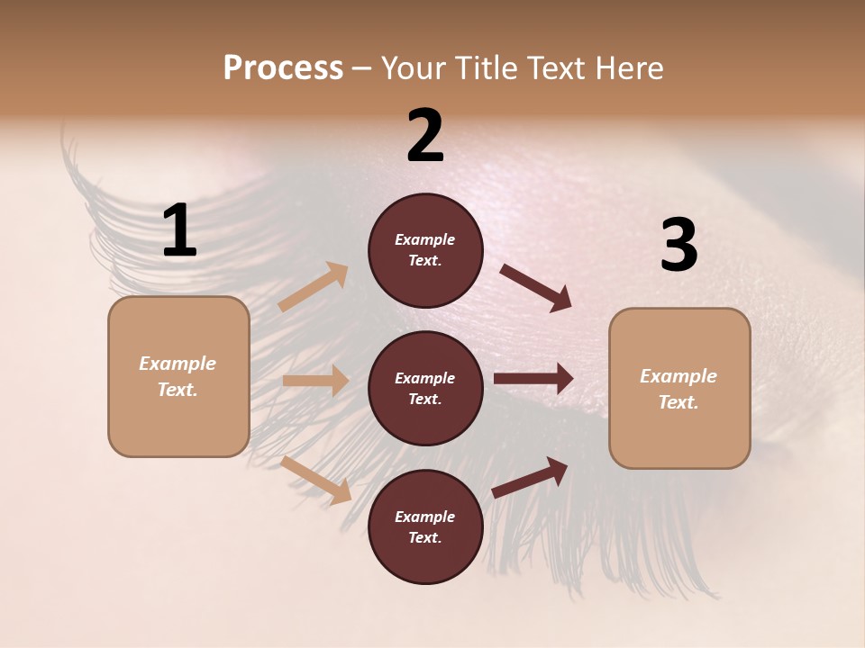 Example Perfect Eyelashes PowerPoint Template