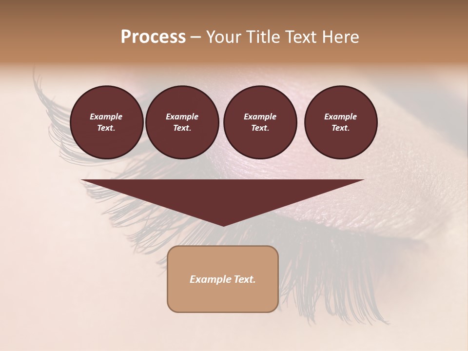 Example Perfect Eyelashes PowerPoint Template