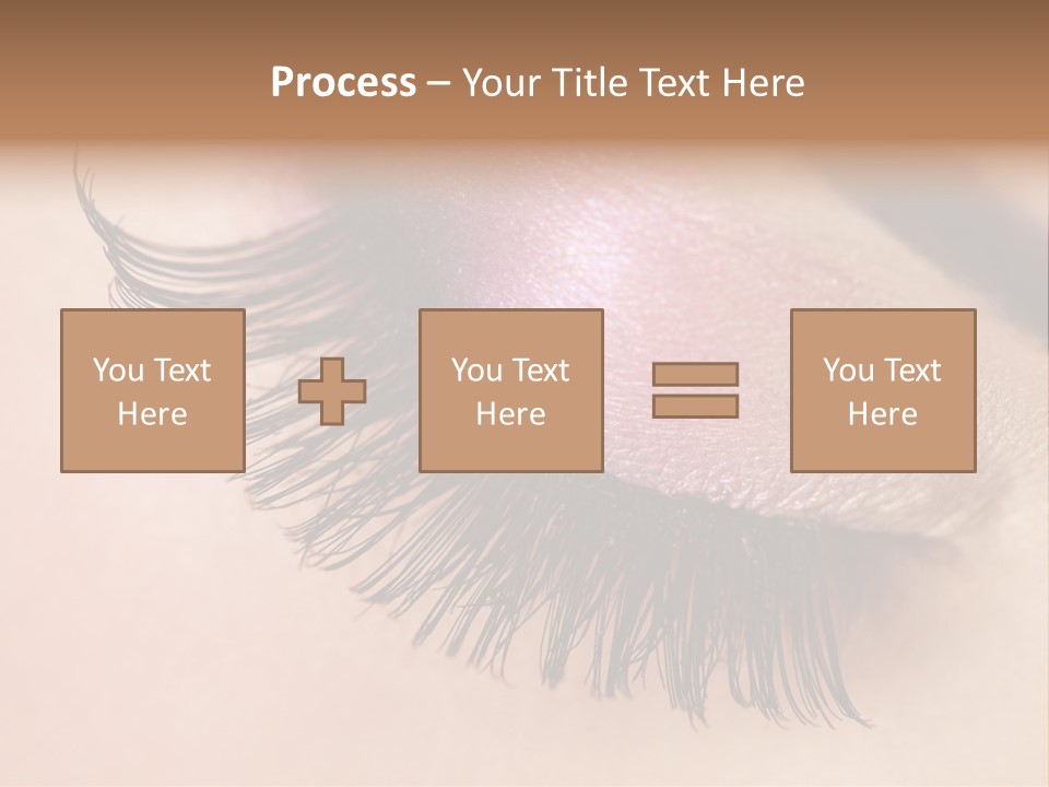 Example Perfect Eyelashes PowerPoint Template